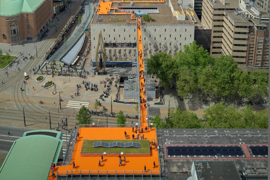 Brillux Architekturforum Rotterdam Rooftop Walk © Ossip