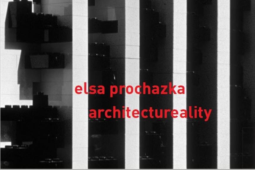 Buchcover "elsa prochazka architectureality", erschienen im Birkhäuser Verlag