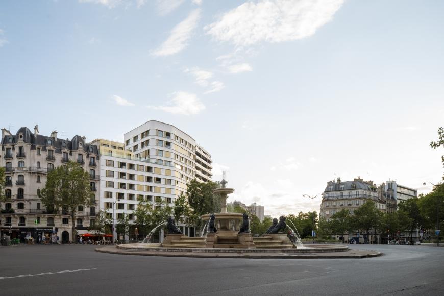 Baumschlager Eberle Architekten, Wohnbau Félix Eboué, Paris © Cyrille Weiner