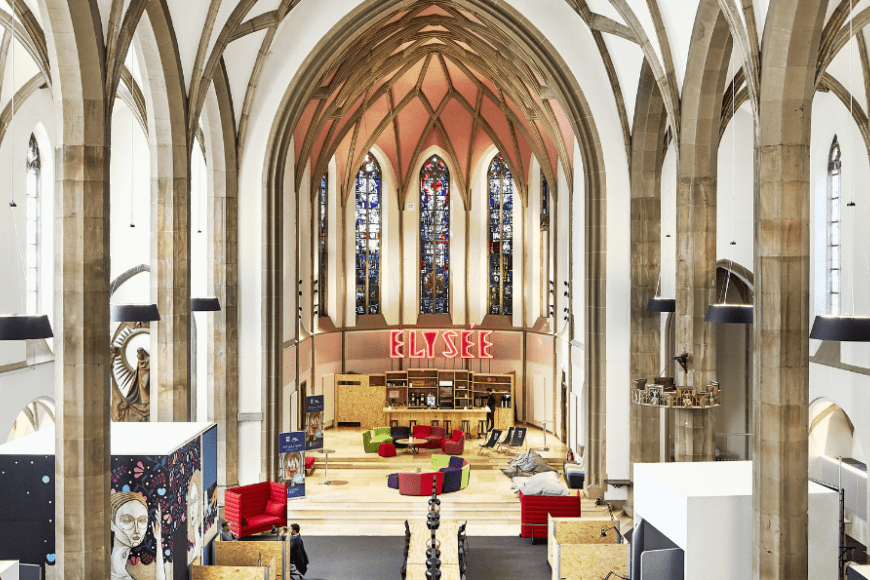 St. Elisabeth, Coworking Space „Digital Church“, Aachen © Christian Huhn