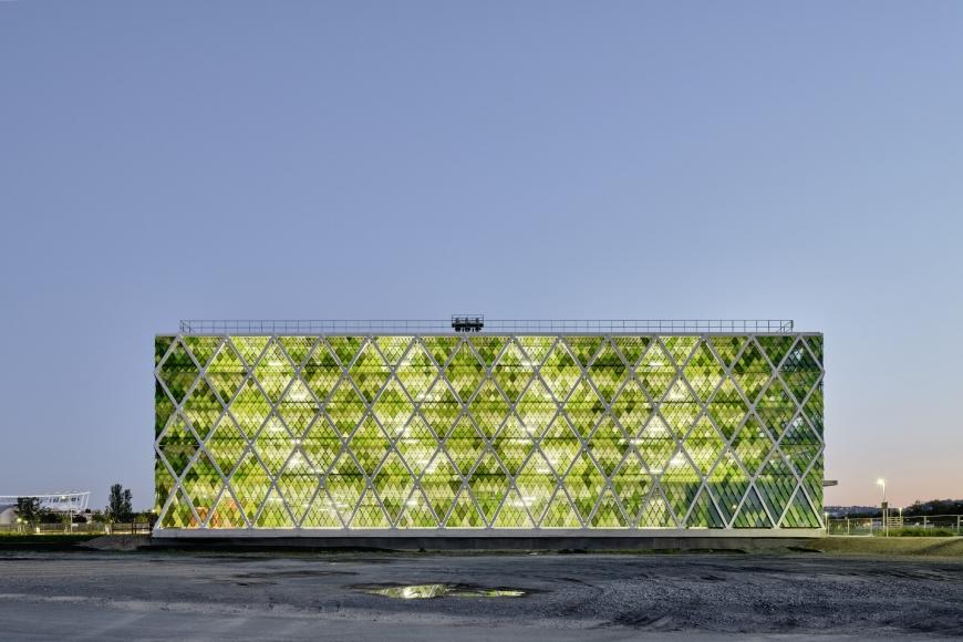 asp Architekten, Parkhaus mit Energiezentrale im Neckarpark, Stuttgart © zooey braun