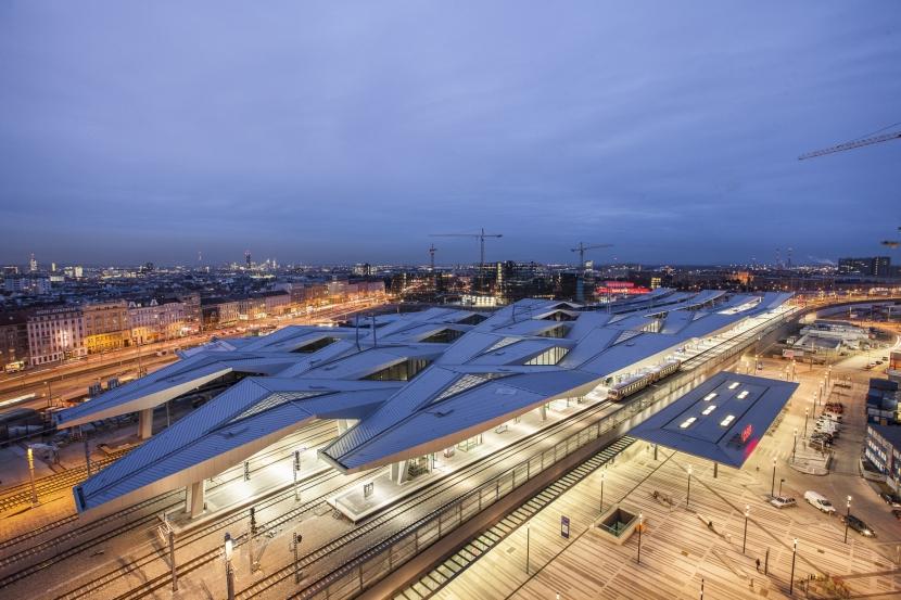 Wiener Hauptbahnhof © Unger Steel / Renee-del-Missier