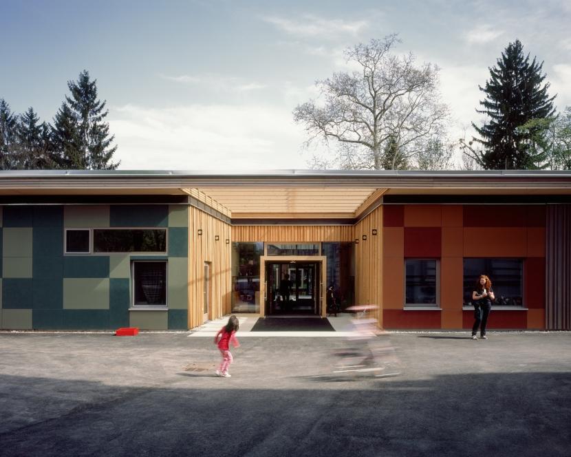 Kindergarten Rosenberggürtel, Graz, 2014 © Simon Oberhofer