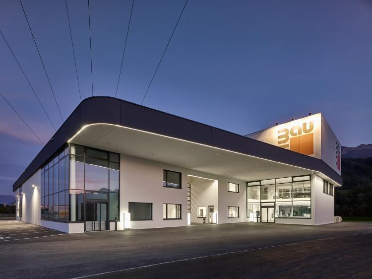 SNP Architektur, Baumit Fassadenzentrum, Hall in Tirol, 2019 © RSF - Fotografie