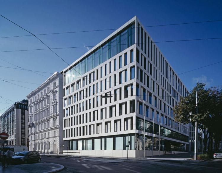 CARSTEN ROTH ARCHITEKT, Volksbank Headquarter, Wien, 2010 © Klaus Frahm
