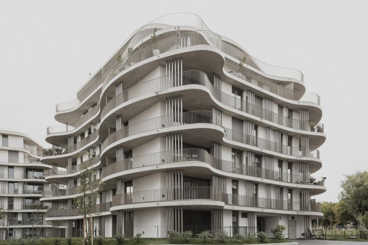 Wohnen am Rosenhügel, gemeinsam mit Berger+Parkkinen Architekten, Wien © Fritz Bielmeier