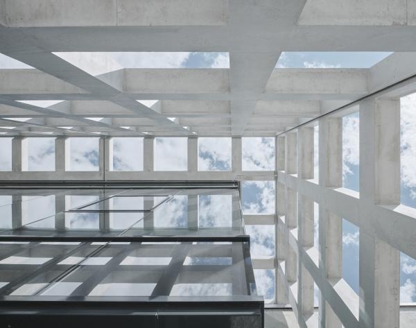 obermoser + partner architekten mit Architekt Hanno Schlögl, Gutmann Pelletsspeicher, Hall in Tirol © David Schreyer