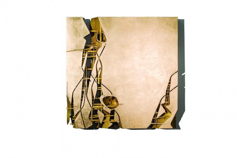  BEIMINGTON 22014 Mischtechnik 66 × 66 × 5,5 cm mit Morphosis © Thom Mayne