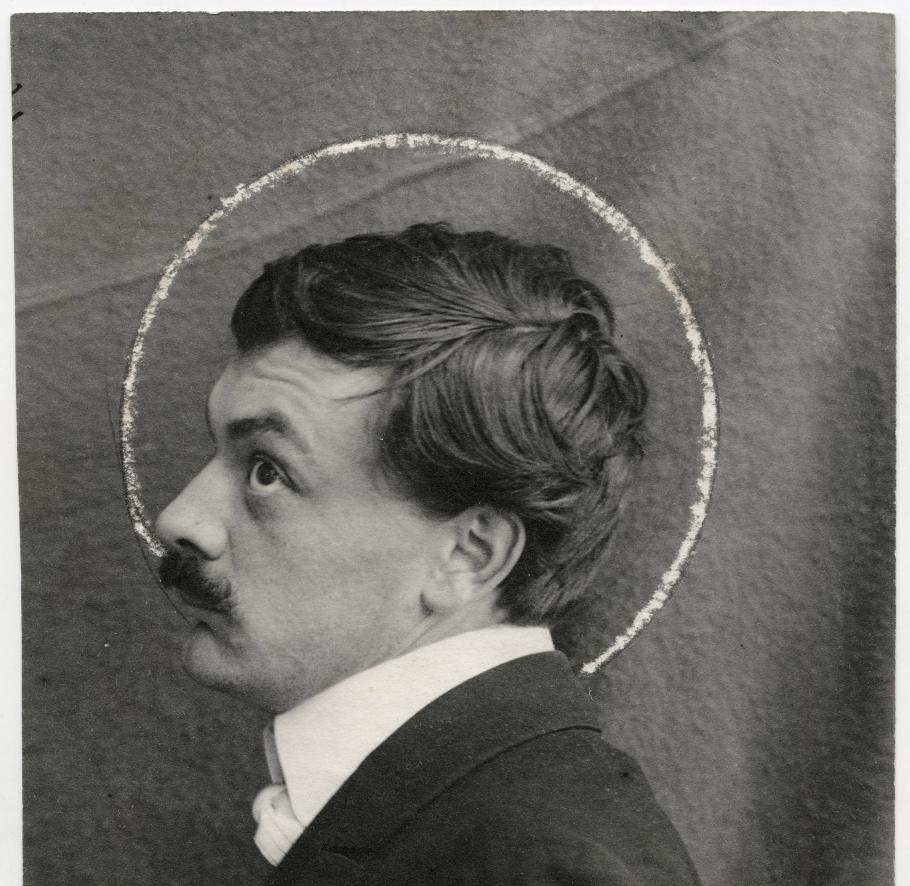 Anonym, Porträtfotografie Koloman Moser, um 1903 © MAK