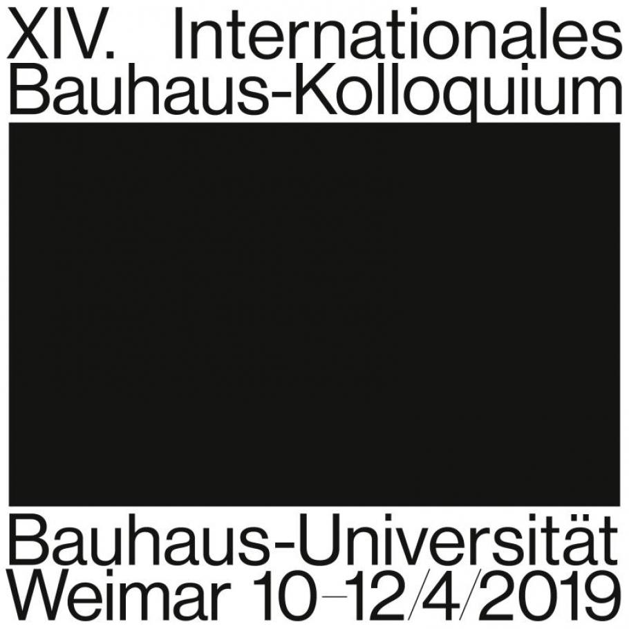XIV. Internationales Bauhaus-Kolloquium