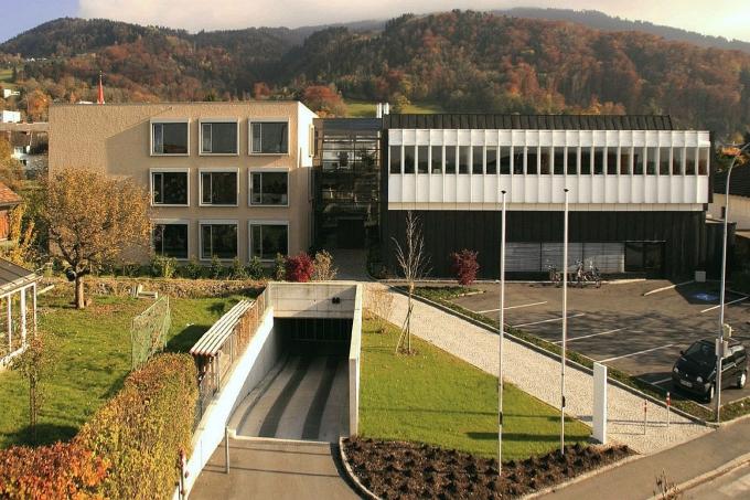 Neubau Sonderschule, diverse Etappen - Landeszentrum für Hörgeschädigte, Dornbirn, 1999-2018 © Architekturbüro DI Meinhard Rhomberg