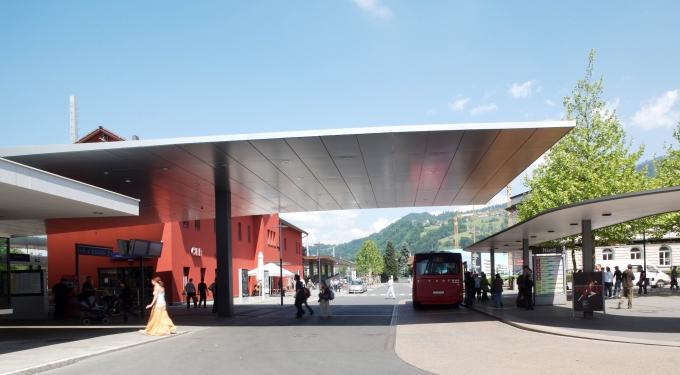 Bahnhof Dornbirn, Vorarlberg © ostertag ARCHITECTS, Markus Ostertag