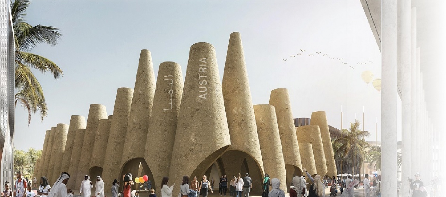 querkraft Architekten: Österreich-Pavillon. Dubai 2020 © querkraft/Patricia Bagienski