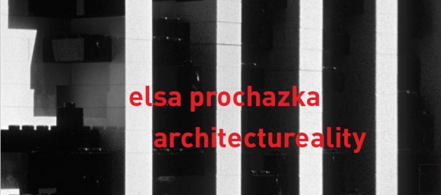 Buchcover "elsa prochazka architectureality", erschienen im Birkhäuser Verlag