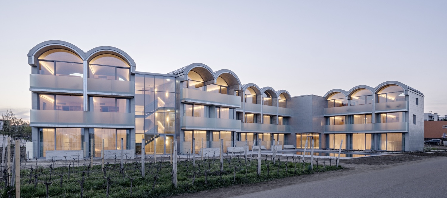 Steven Holl Architects, Arge ott-reinisch/sam, Erweiterung Loisium, Langenlois © Hertha Hurnaus