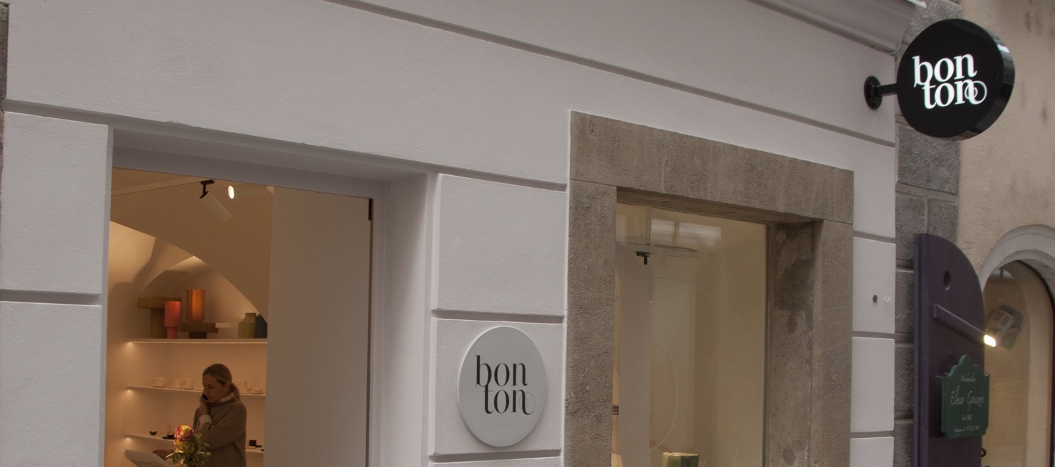 Geschäftslokal "bon ton" in der Wiener Naglergasse 17 Photo: Isabella Marboe
