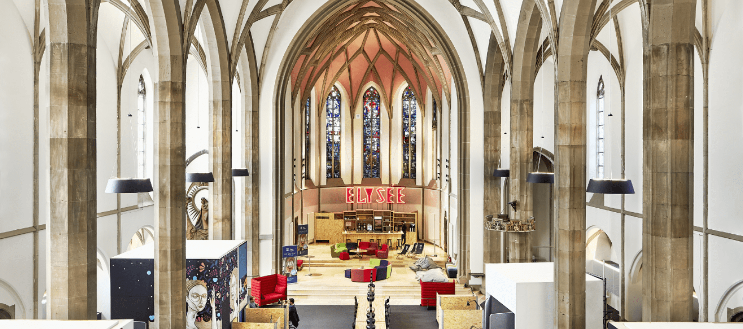 St. Elisabeth, Coworking Space „Digital Church“, Aachen © Christian Huhn
