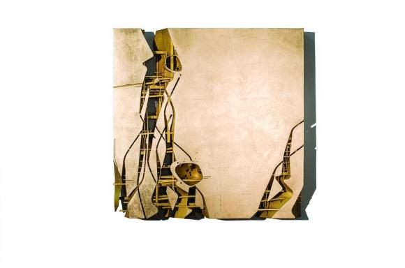  BEIMINGTON 22014 Mischtechnik 66 × 66 × 5,5 cm mit Morphosis © Thom Mayne