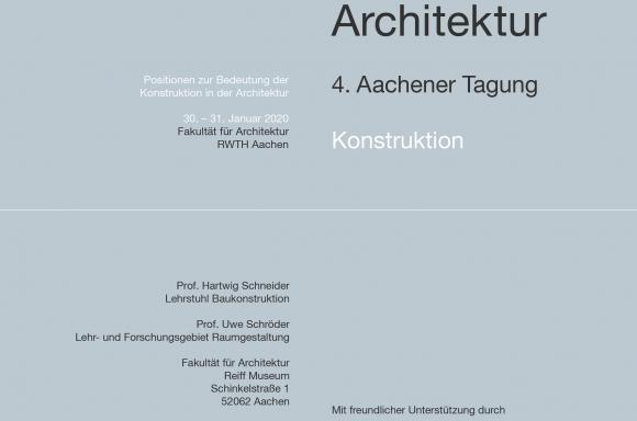 © Fakultät für Architektur RWTH Aachen