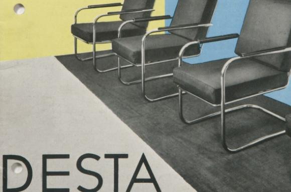 Katalog DESTA Stahlmöbel, 1931 (Detail) © Vitra Design Museum, Nachlass Anton Lorenz (Grafik: Otto Rittweger)