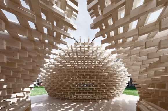 Peter Pichler Architecture, Future Space Pavilion, Foto: Oscar da Riz