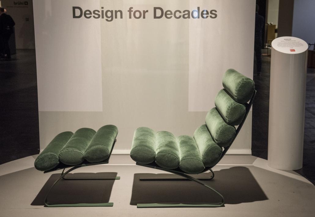 Ausstellung „Design for Decades“ in den Pure Galleries der imm cologne 2023 © imm cologne